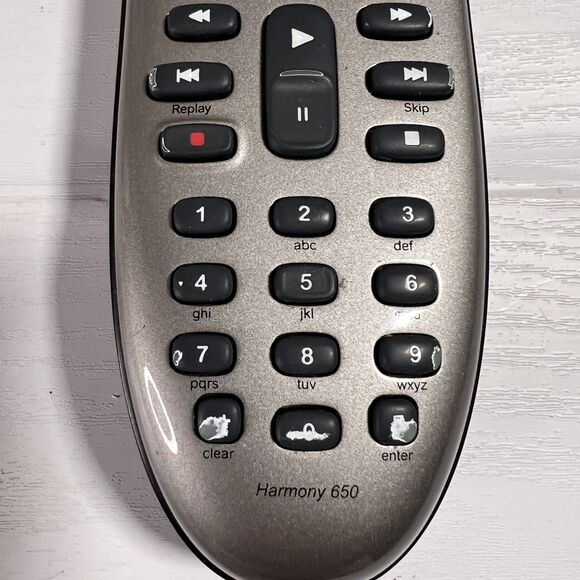 Logitech Harmony 650 Universal Advanced Remote Control – Tested & Working - Picture 3 of 6